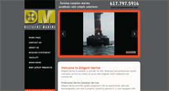 Desktop Screenshot of diligentmarine.com